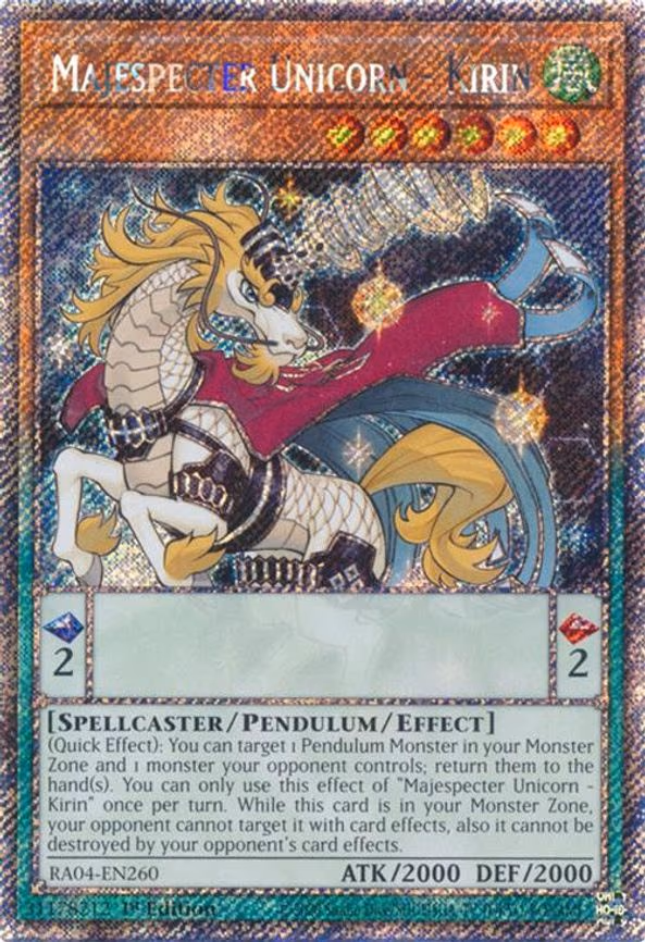 Majespecter Unicorn - Kirin