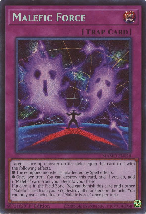 Malefic Force - Secret Rare (MAMO-EN024)