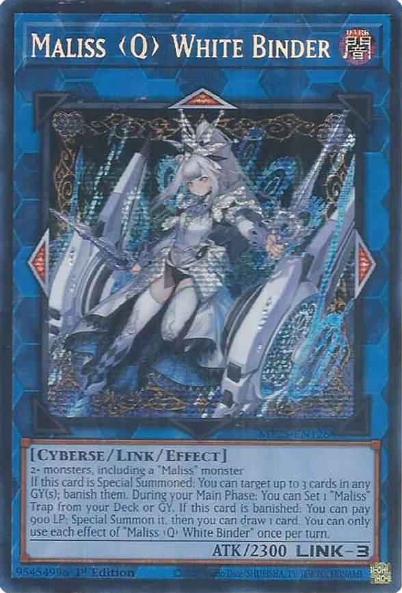 Maliss Q White Binder