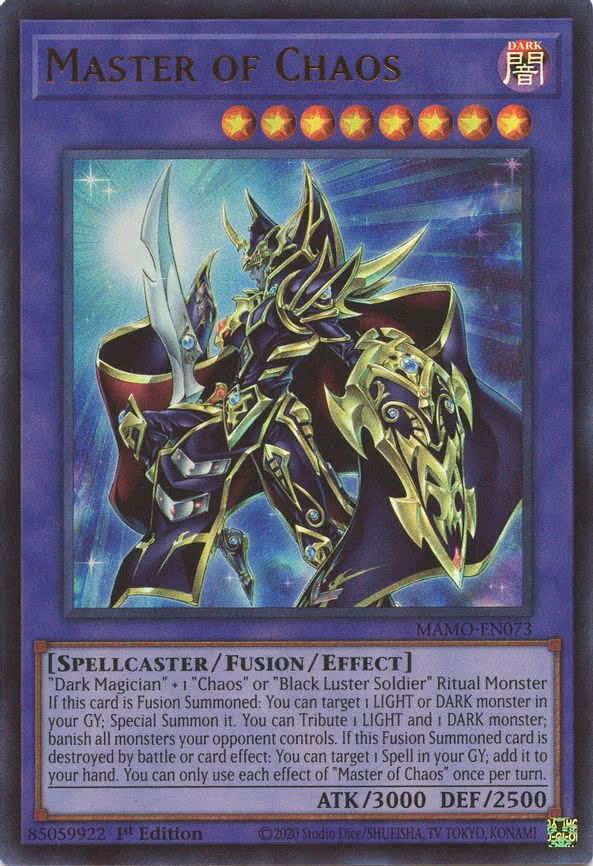 Master of Chaos - Ultra Rare (MAMO-EN073)
