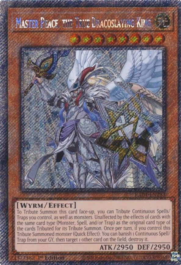 Master Peace, the True Dracoslaying King