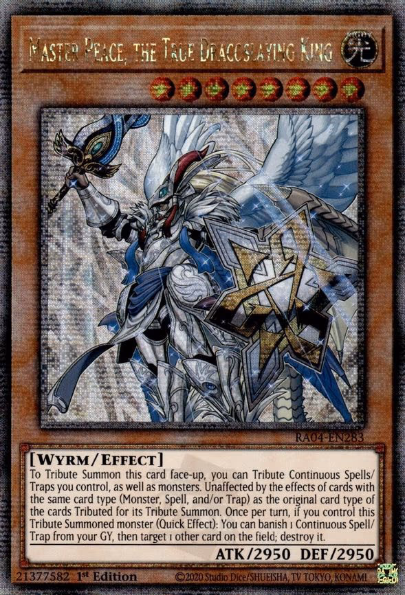 Master Peace, the True Dracoslaying King