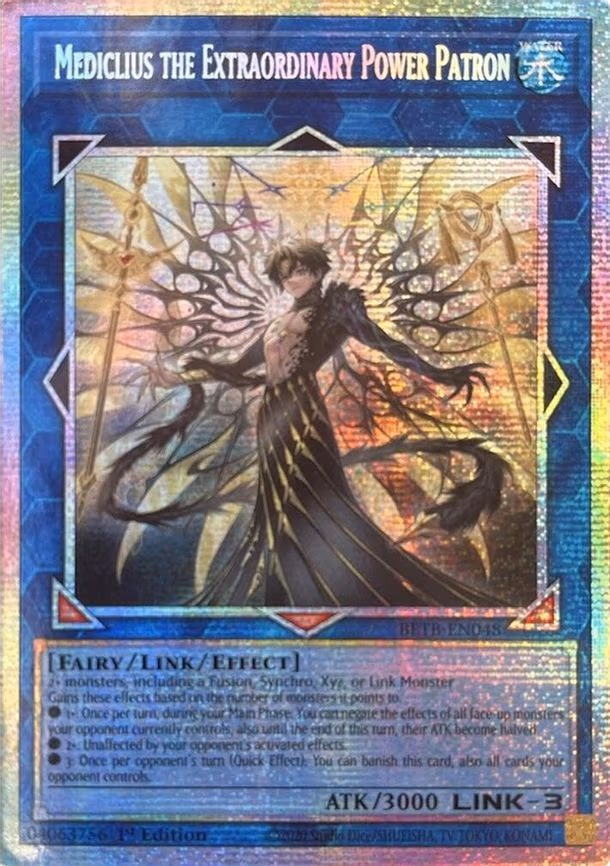 Mediclius the Extraordinary Power Patron - Starlight Rare (BETB-EN048)