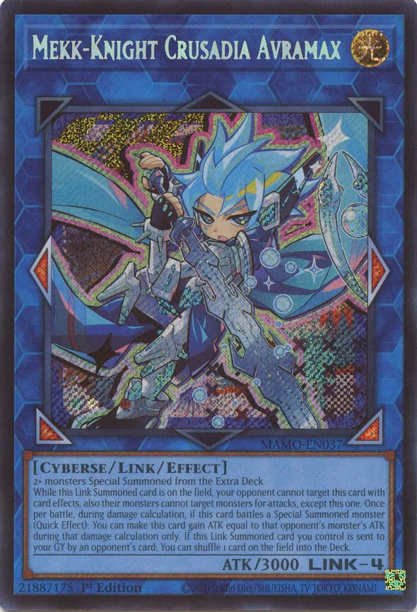 Mekk-Knight Crusadia Avramax - Secret Rare (MAMO-EN037)