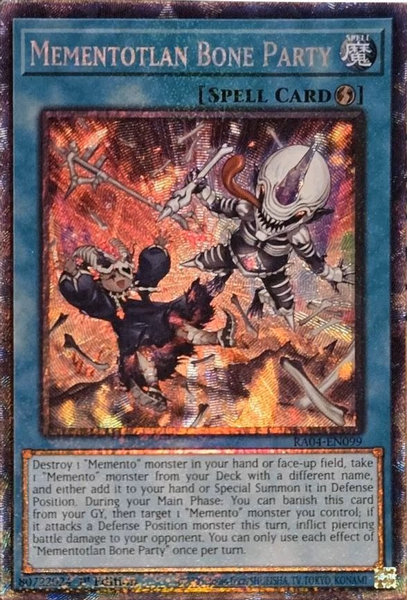 Mementotlan Bone Party