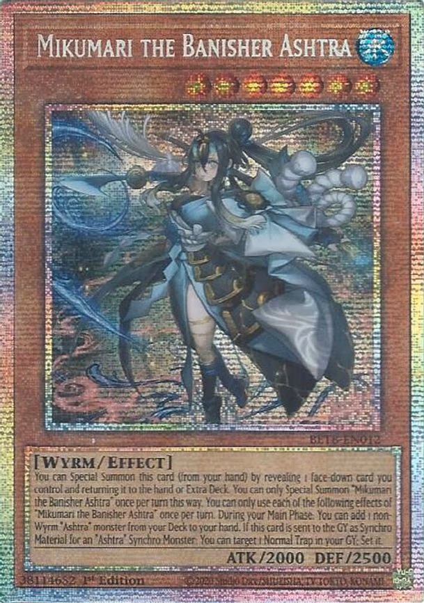 Mikumari the Banisher Ashtra - Starlight Rare (BETB-EN012)