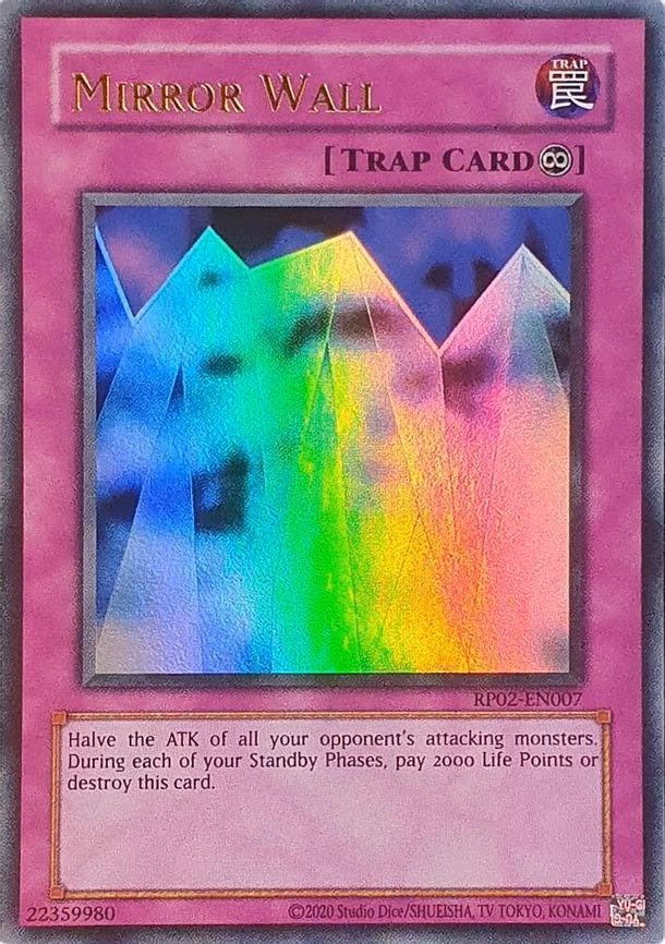 Mirror Wall - Ultra Rare (RP02-EN007)