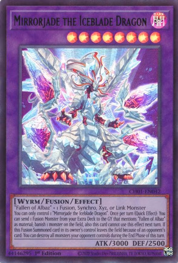 Mirrorjade the Iceblade Dragon