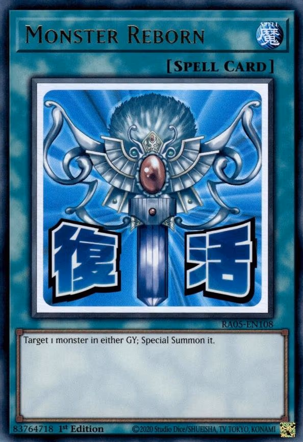 Monster Reborn - Ultra Rare (RA05-EN108)