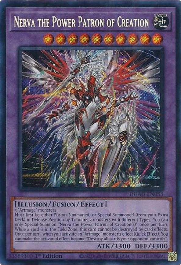 Nerva the Power Patron of Creation