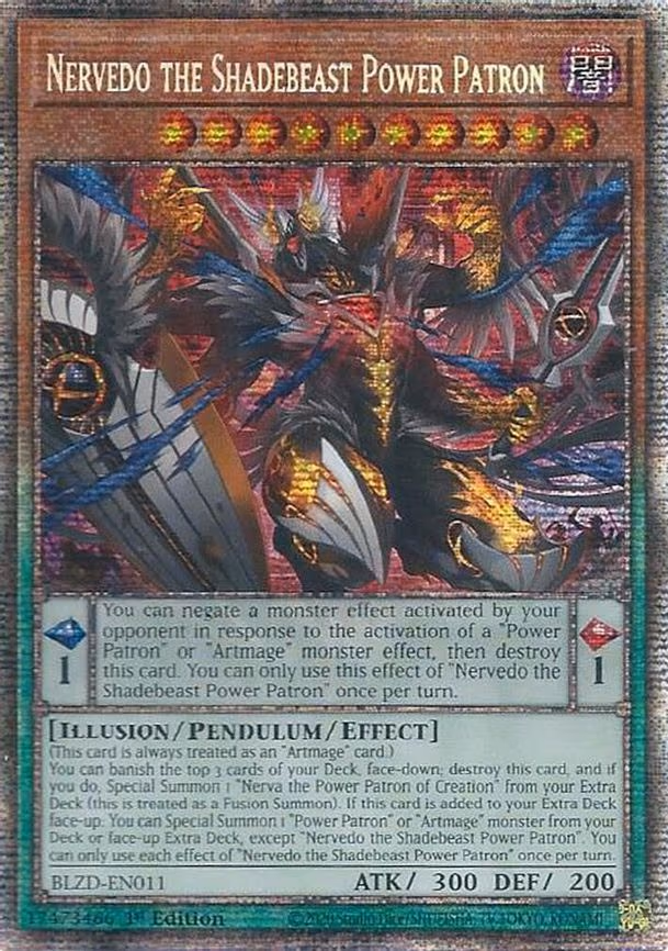 Nervedo the Shadebeast Power Patron