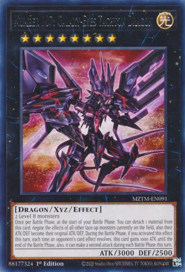 Number 107: Galaxy-Eyes Tachyon Dragon