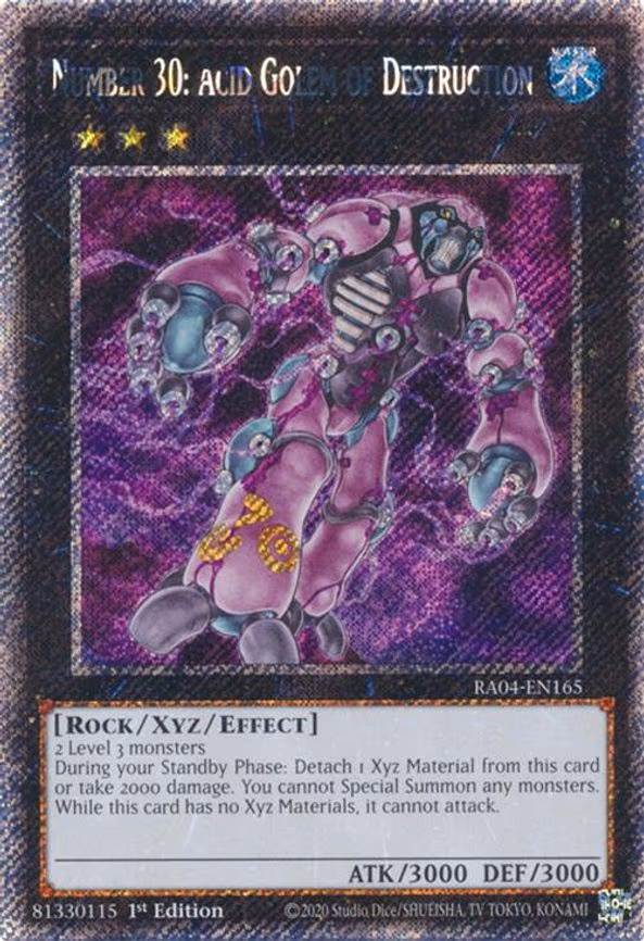 Number 30: Acid Golem of Destruction