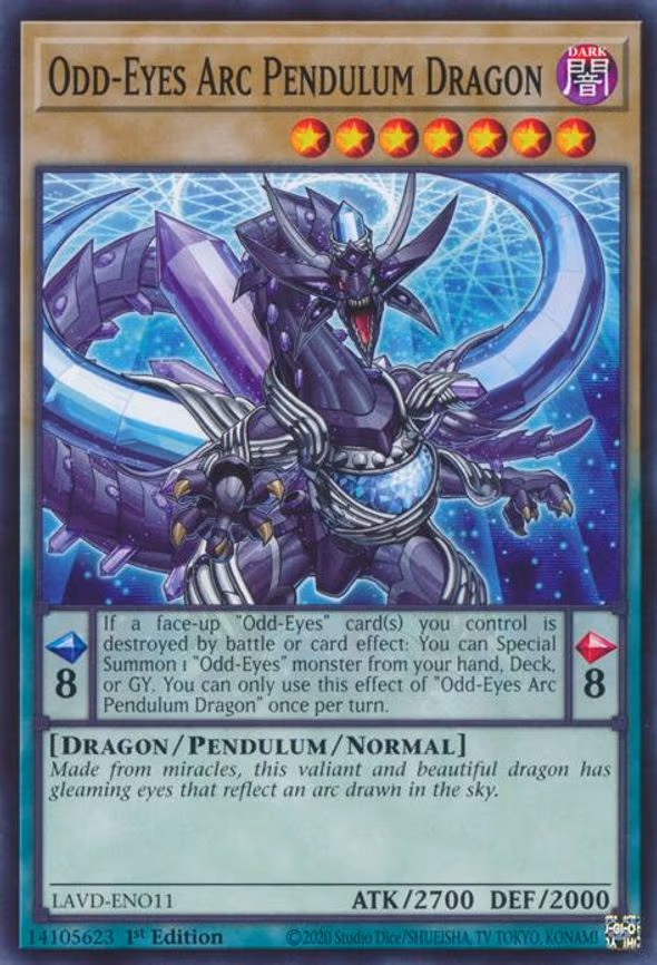 Odd-Eyes Arc Pendulum Dragon - Common (LAVD-ENO11)