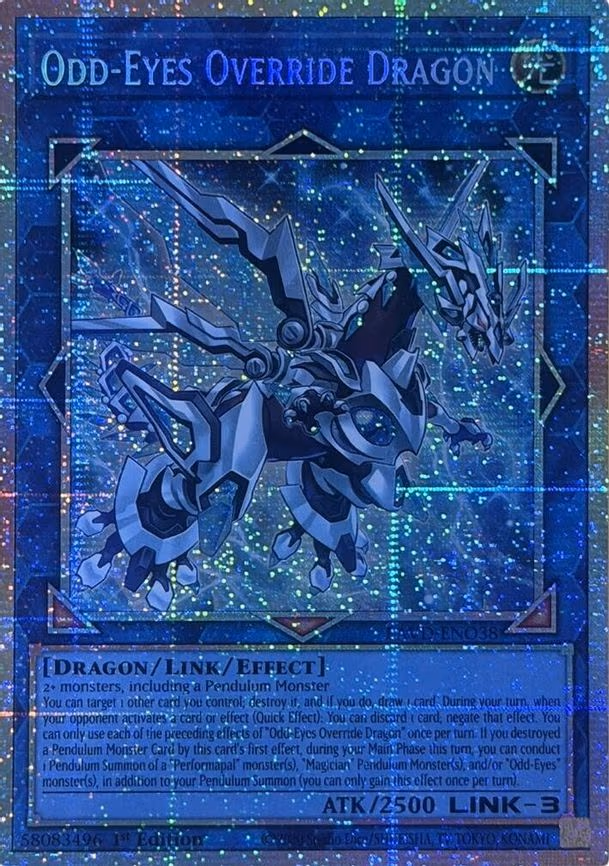 Odd-Eyes Override Dragon - Starlight Rare (LAVD-ENO38)