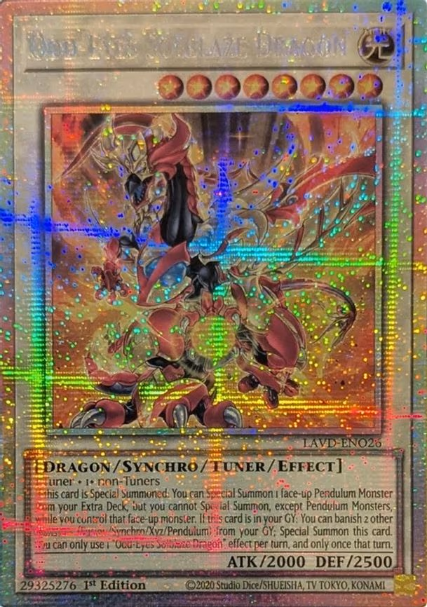 Odd-Eyes Solblaze Dragon - Starlight Rare (LAVD-ENO26)