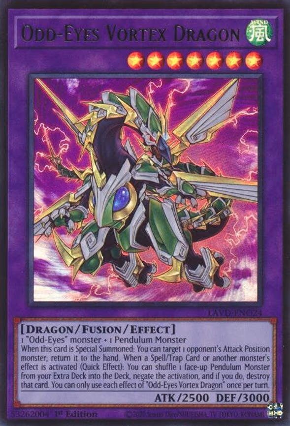 Odd-Eyes Vortex Dragon - Ultra Rare (LAVD-ENO24)