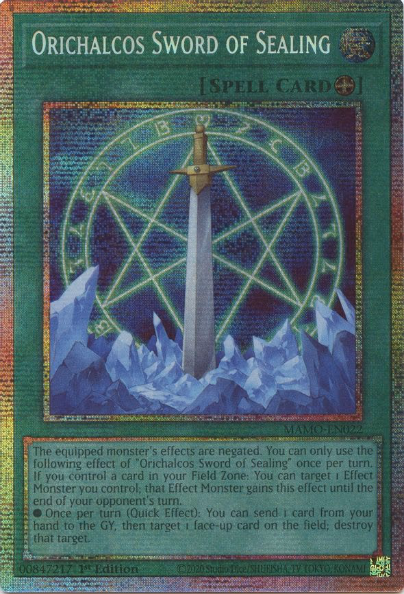 Orichalcos Sword of Sealing