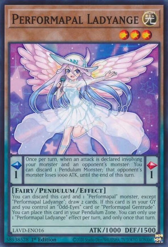 Performapal Ladyange - Common (LAVD-ENO16)