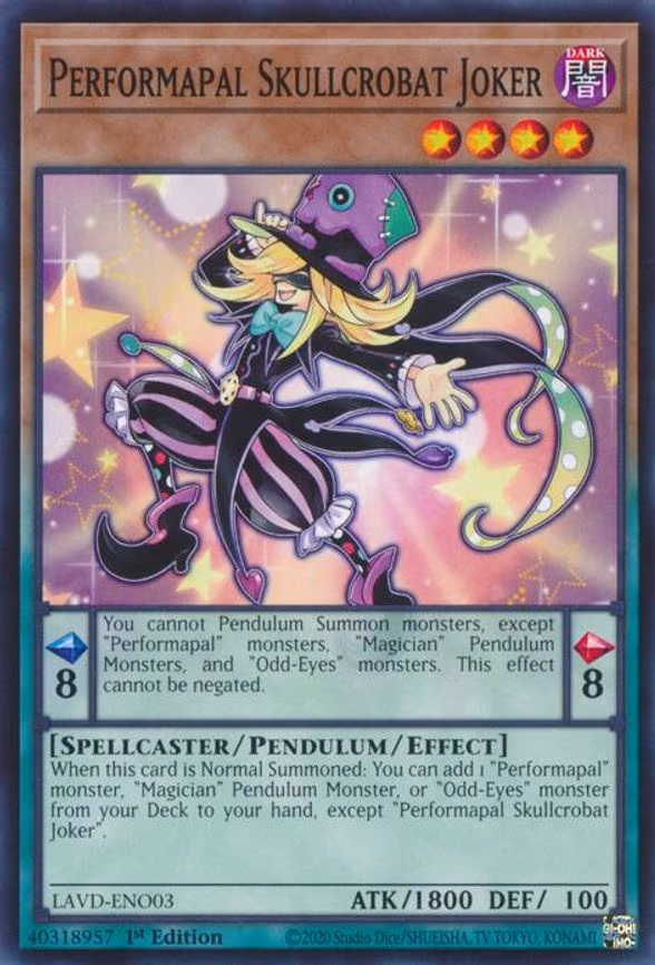 Performapal Skullcrobat Joker