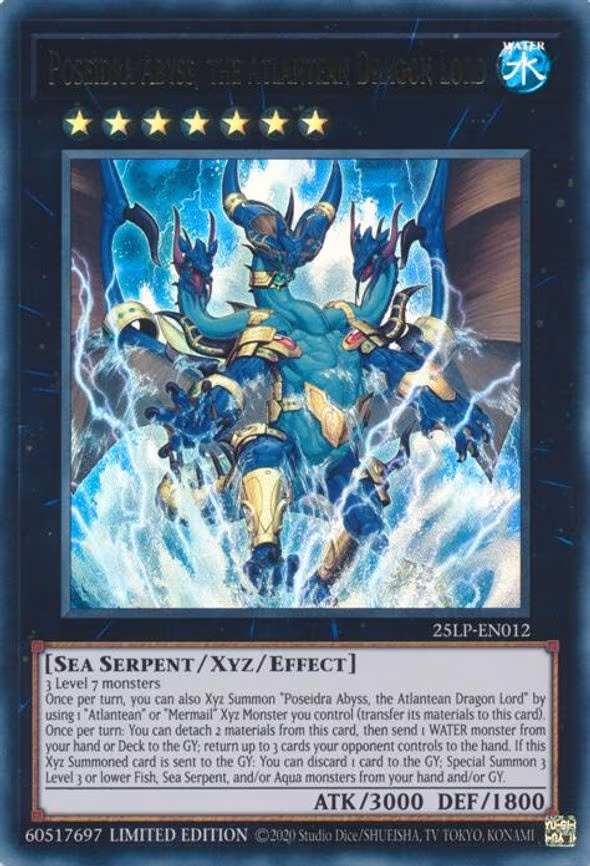 Poseidra Abyss, the Atlantean Dragon Lord