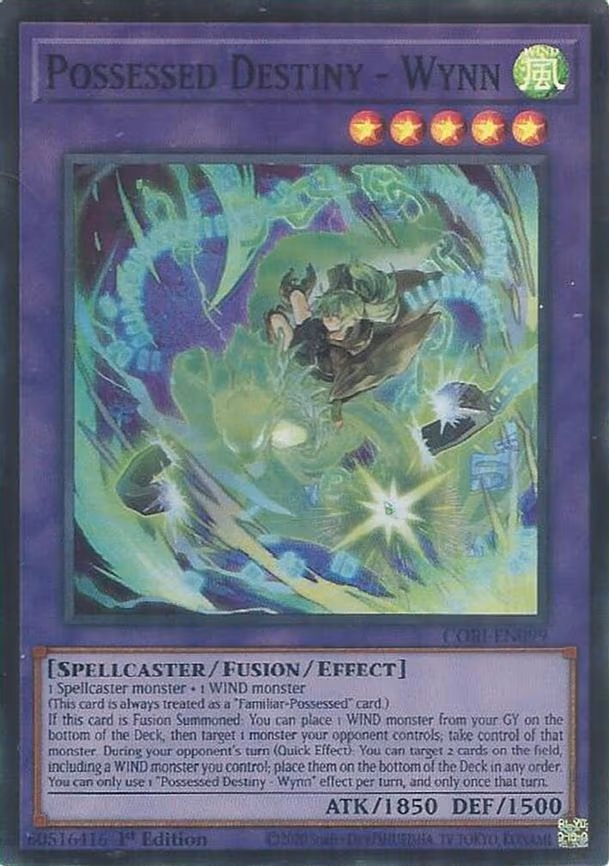 Possessed Destiny - Wynn - Super Rare (CORI-EN099)