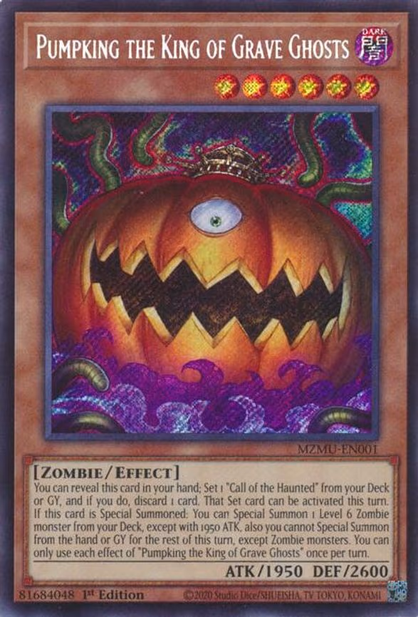 Pumpking the King of Grave Ghosts