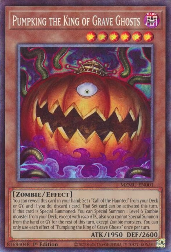 Pumpking the King of Grave Ghosts
