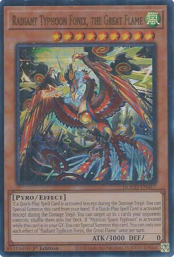 Radiant Typhoon Fonix, the Great Flame