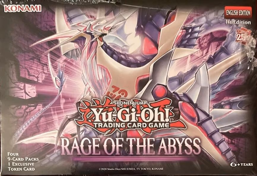 Rage of the Abyss Booster Box [1st Edition] Mini Box (Retail Exclusive)