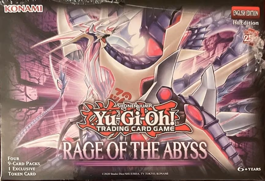 Rage of the Abyss Booster Box [1st Edition] Mini Box (Retail Exclusive)