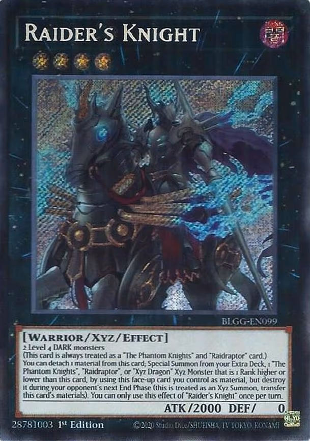 Raider's Knight - Secret Rare (BLGG-EN099)