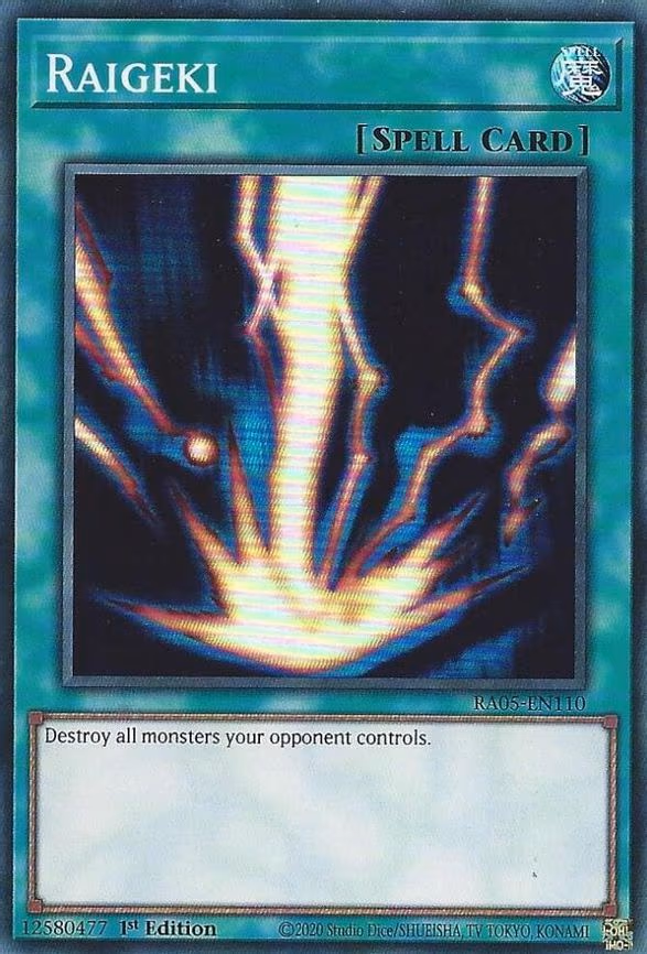 Raigeki - Super Rare (RA05-EN110)