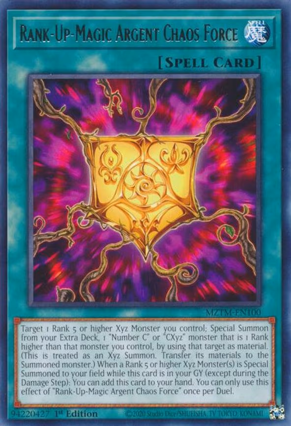 Rank-Up-Magic Argent Chaos Force