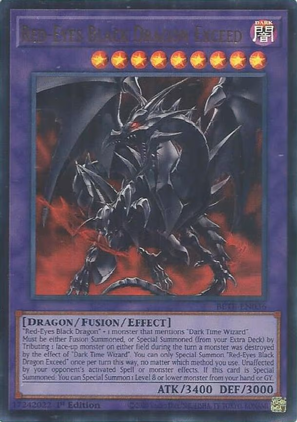 Red-Eyes Black Dragon Exceed - Ultra Rare (BETB-EN036)