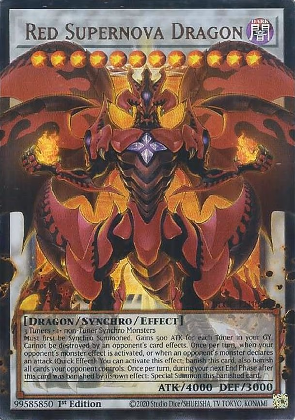 Red Supernova Dragon - Ultra Rare (BLGG-EN139)