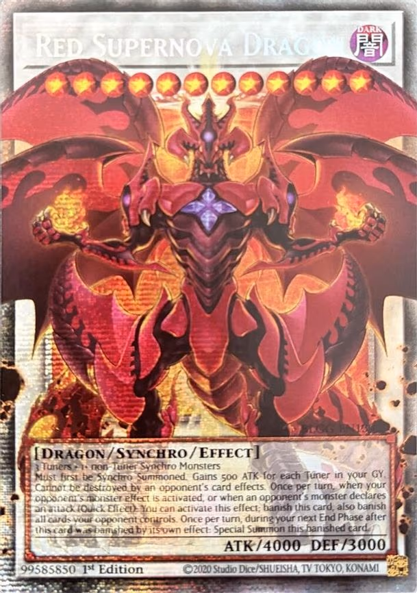 Red Supernova Dragon - Starlight Rare (BLGG-EN139)