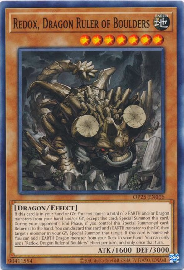 Redox, Dragon Ruler of Boulders