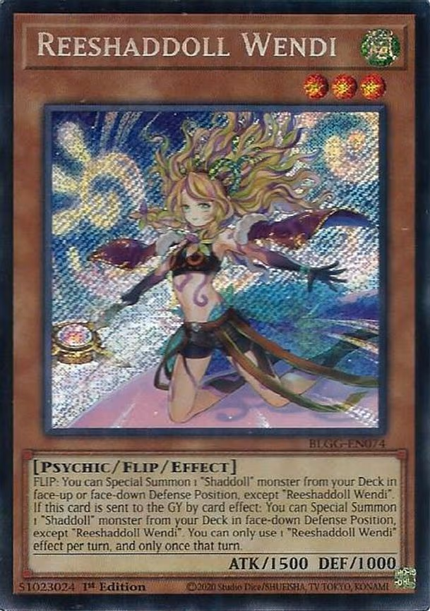 Reeshaddoll Wendi - Secret Rare (BLGG-EN074)