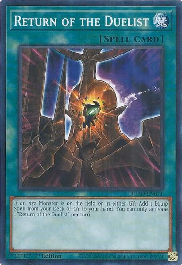 Return of the Duelist (card)