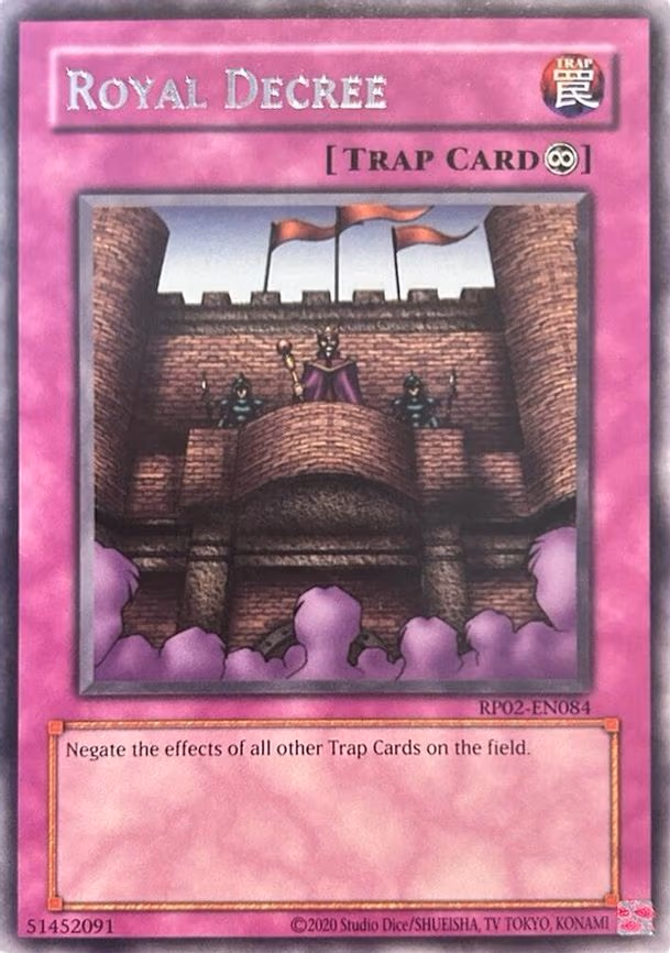 Royal Decree - Rare (RP02-EN084)