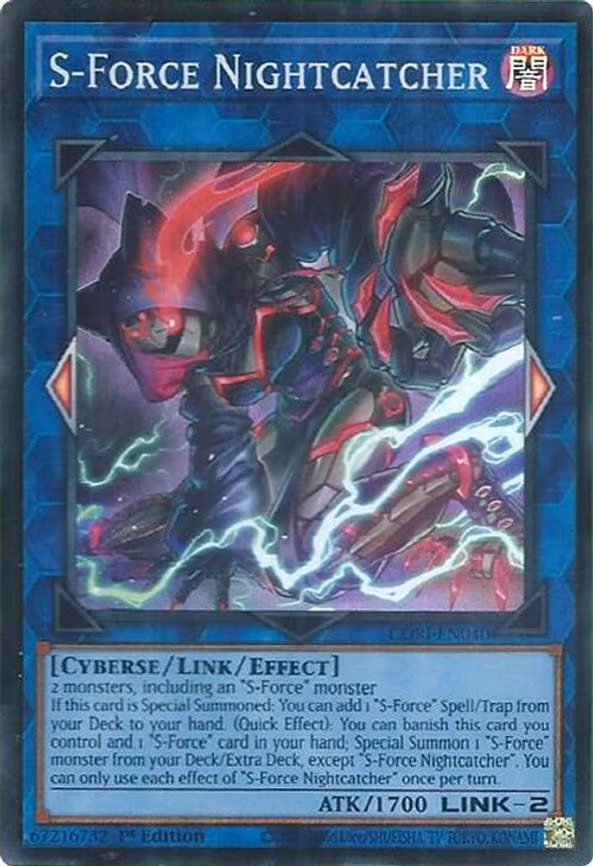 S-Force Nightcatcher - Super Rare (CORI-EN040)