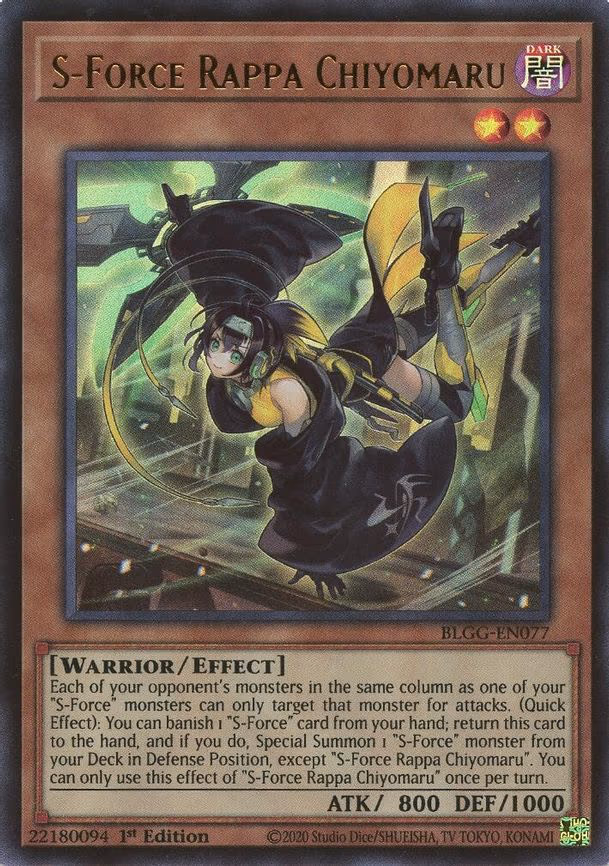 S-Force Rappa Chiyomaru - Ultra Rare (BLGG-EN077)