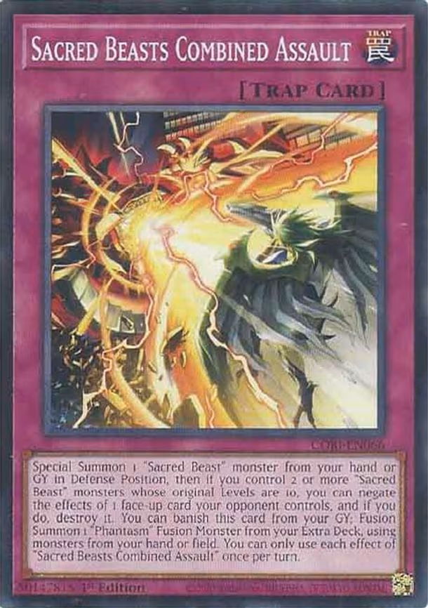 Sacred Beasts Combined Assault - Common (CORI-EN066)