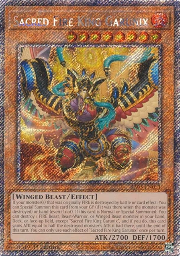 Sacred Fire King Garunix
