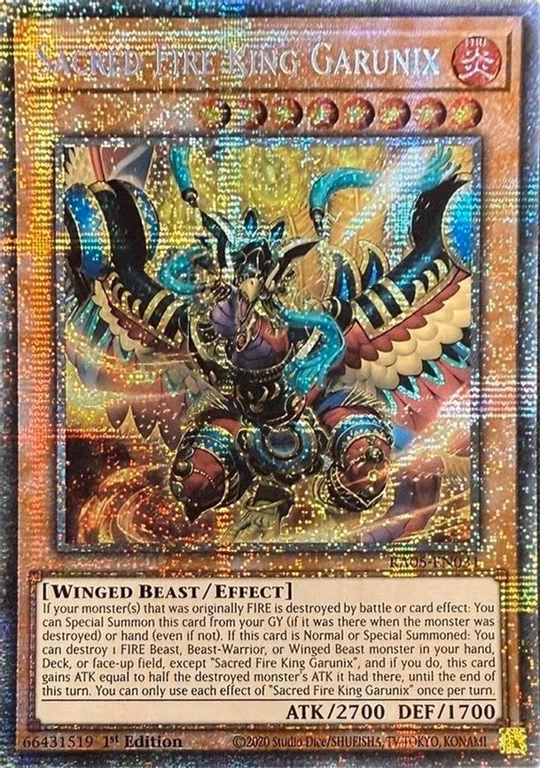 Sacred Fire King Garunix