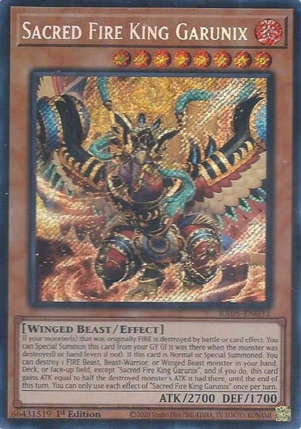 Sacred Fire King Garunix