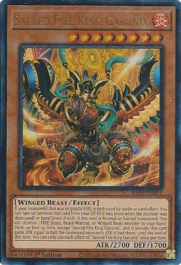 Sacred Fire King Garunix