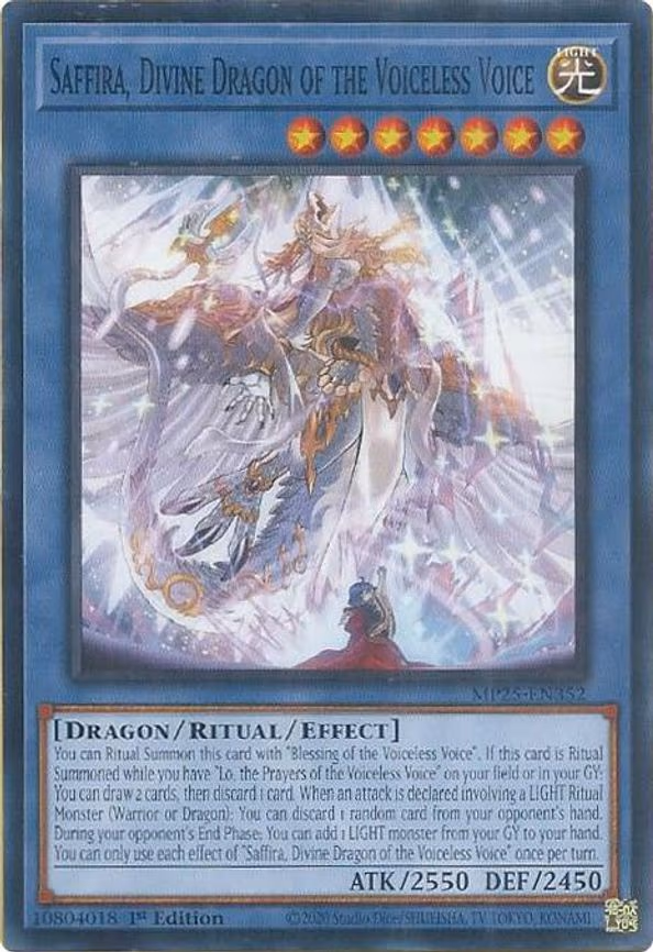 Saffira, Divine Dragon of the Voiceless Voice