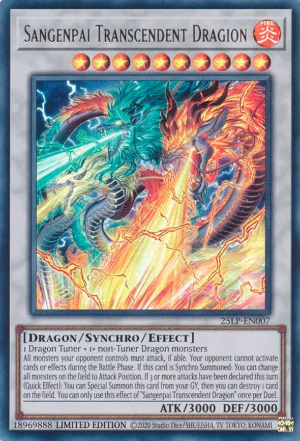 Sangenpai Transcendent Dragion